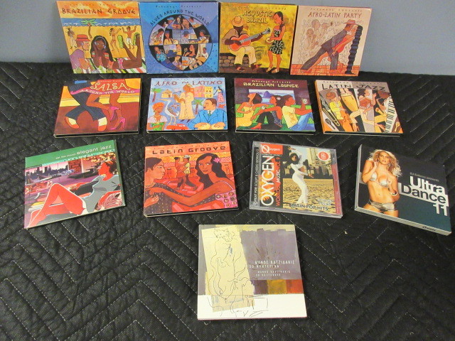lot 333 image: LATIN AND DANCE CDS