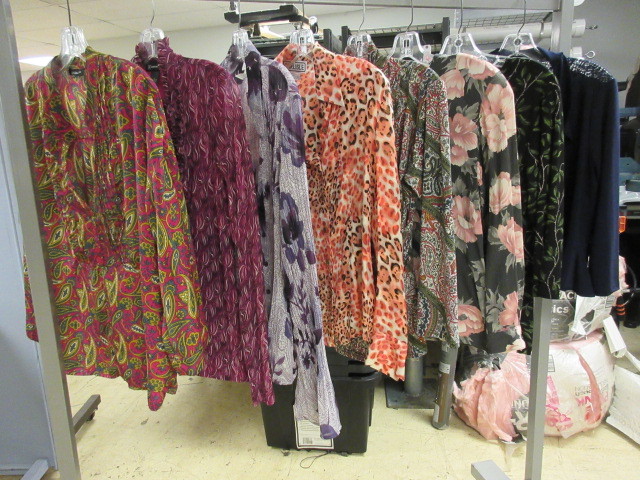 lot 358 image: LADIES TOPS, BLOUSES, JACKET