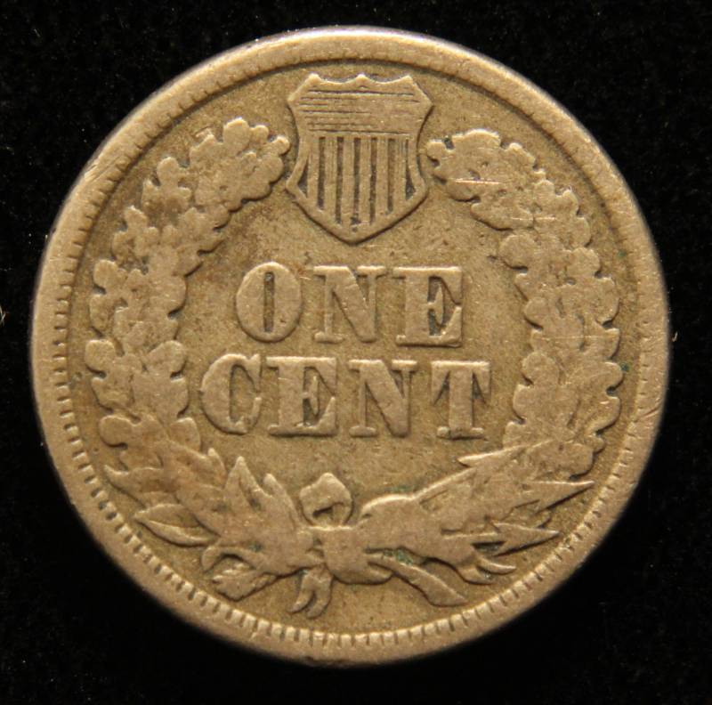1860 EARLY DATE INDIAN HEAD CENT