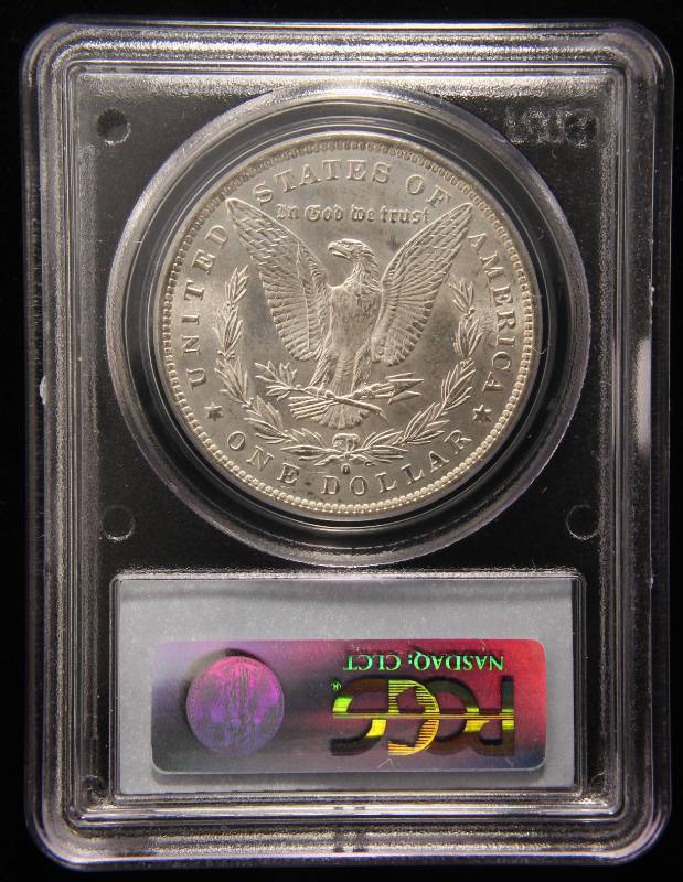 1884-O MORGAN SILVER DOLLAR MS63 PCGS