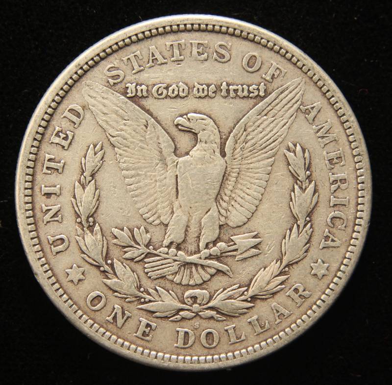 1921-S MORGAN SILVER DOLLAR