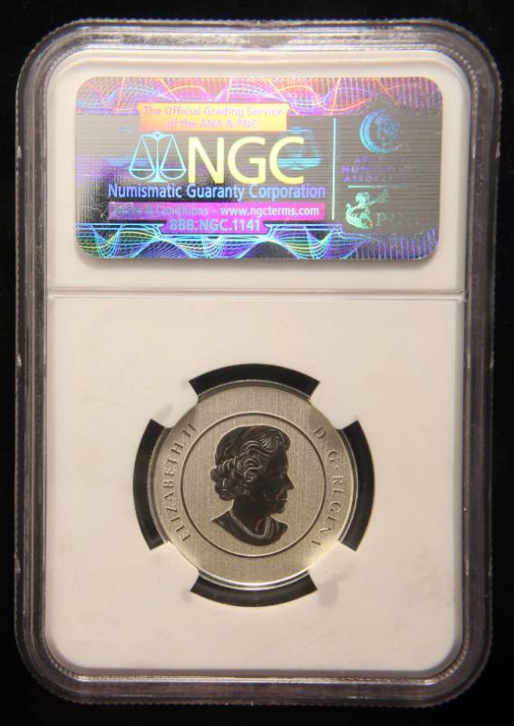 2013 CANADA SILVER $20 ICEBERG & WHALE SP69 NGC