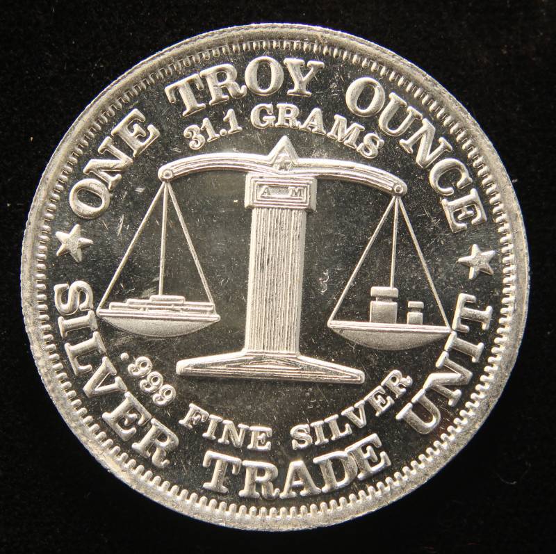 1 TROY OZ. .999 FINE SILVER ARIZONA MINT