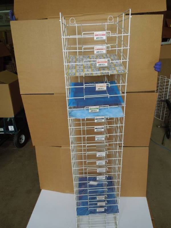 lot 17 image: Tall Scrapbook Paper Rack