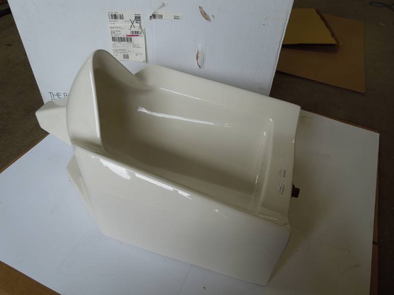 lot 35 image: Kohler Urinal - Bisquit - New in Box