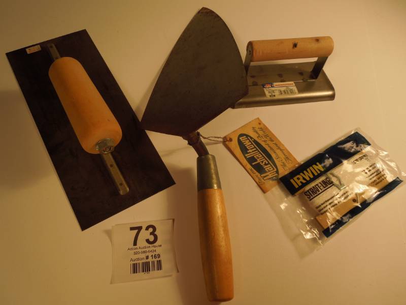 lot 73 image: Cement Tools Lot