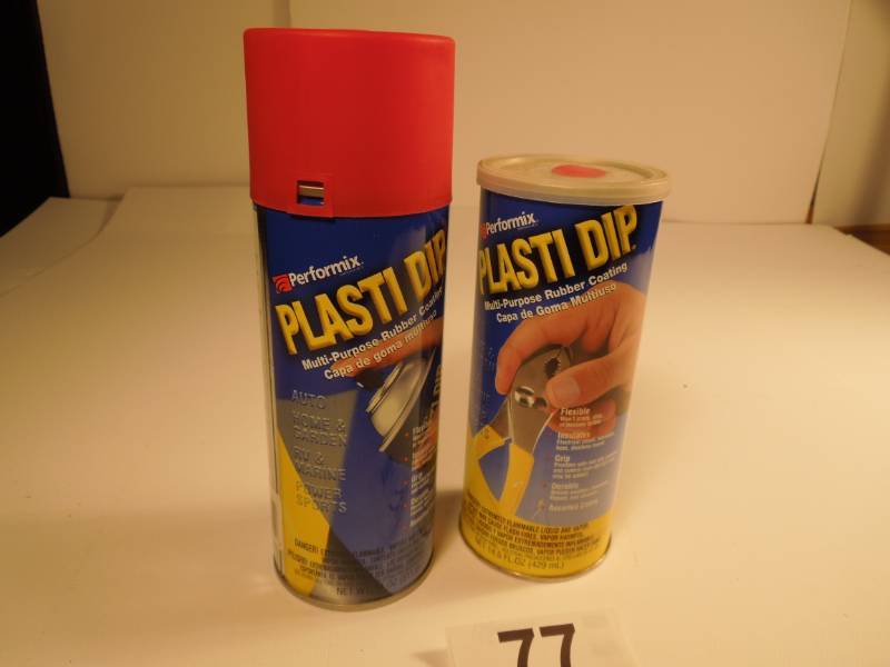 lot 77 image: Plasti Dip Brand New - Red Lot
