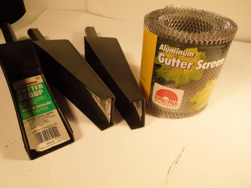 lot 90 image: Gutter Screen & Gutter Scoops - Brand New