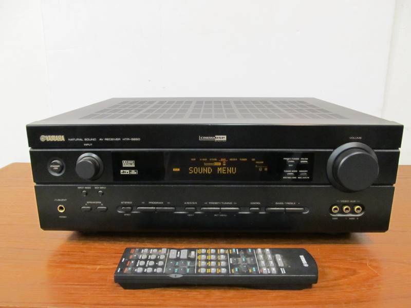 lot 64 image: Working YAMAHA Model HTR-5650 Natural Sound AV Receiver wRemote