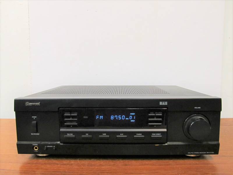 lot 66 image: Working SHERWOOD Model RX-4109 Stereo Receiver