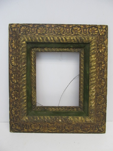 lot 125 image: Antique 19th Century Gilt Gesso Frame