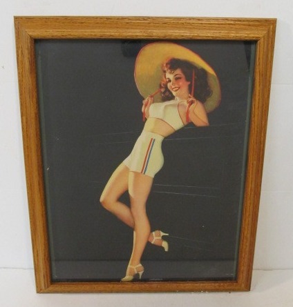 lot 181 image: Original 1940s WALT OTTO Pinup Print