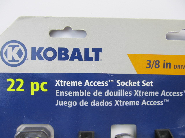lot 217 image: Brand New KOBALT 22-Piece Socket Set