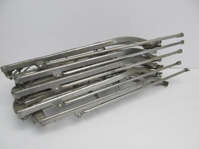 lot 242 image: Lot of 6 Vintage PLETSCHER Bicycle Racks - Model C
