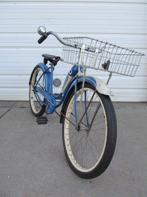 lot 246 image: Vintage 1957 SCHWINN HORNET Bicycle