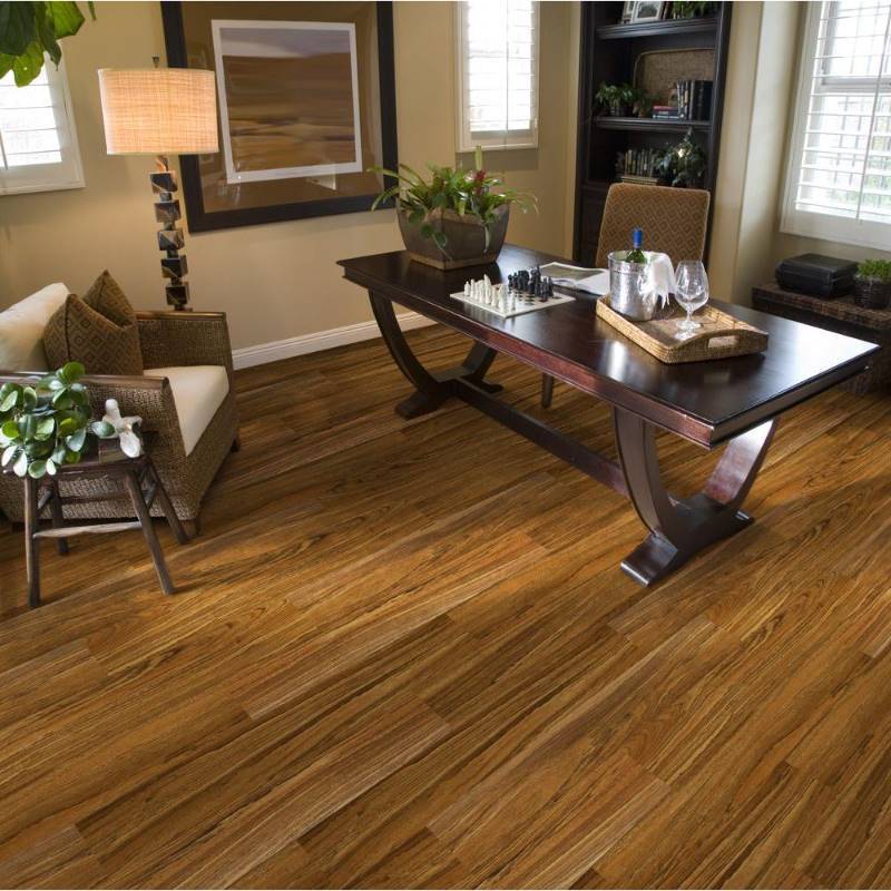 lot 59 image: TrafficMaster - Rosewood 6 in. x 36 in. Luxury Vinyl Plank Flooring (24 sq. ftbox) - 4 BOXES