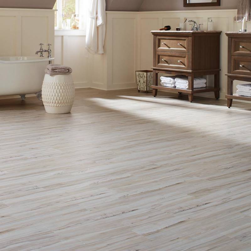 lot 71 image: TrafficMaster - White Maple 6 in. x 36 in. Luxury Vinyl Plank Flooring (24 sq. ft.box) - 1 BOX