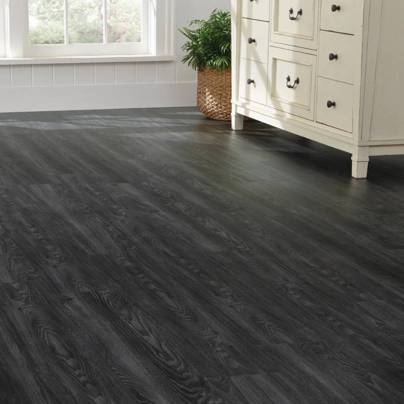 lot 75 image: Home Decorators Collection - Noble Oak 7.5 in. x 47.6 in. Luxury Vinyl Plank Flooring (24.74 sq. ft.box) - 2 BOXES
