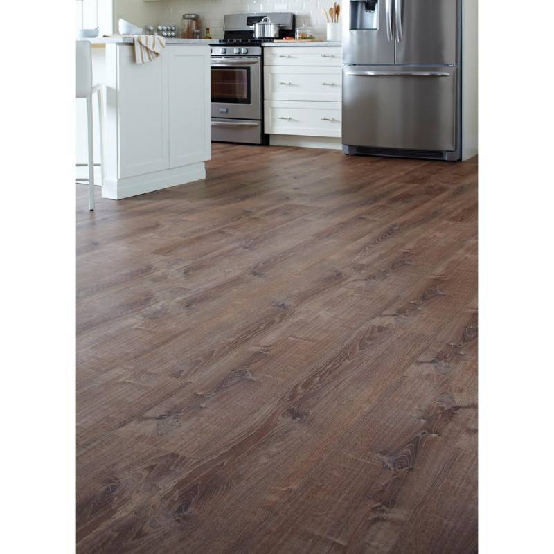 lot 78 image: LifeProof - Burnt Oak 8.7 in. x 47.6 in. Luxury Vinyl Plank Flooring (20.06 sq. ftbox) - 3 BOXES