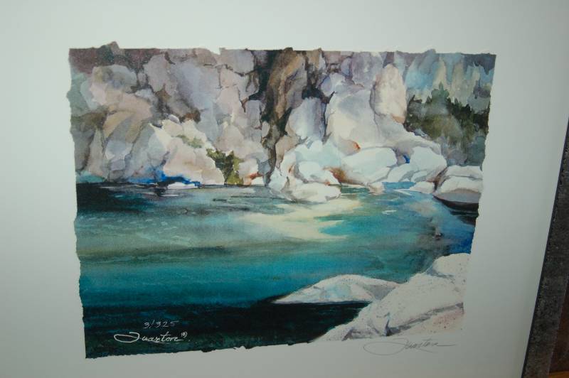 Enchanting Immpressionist Art Print by Lori Quarton, Numbered