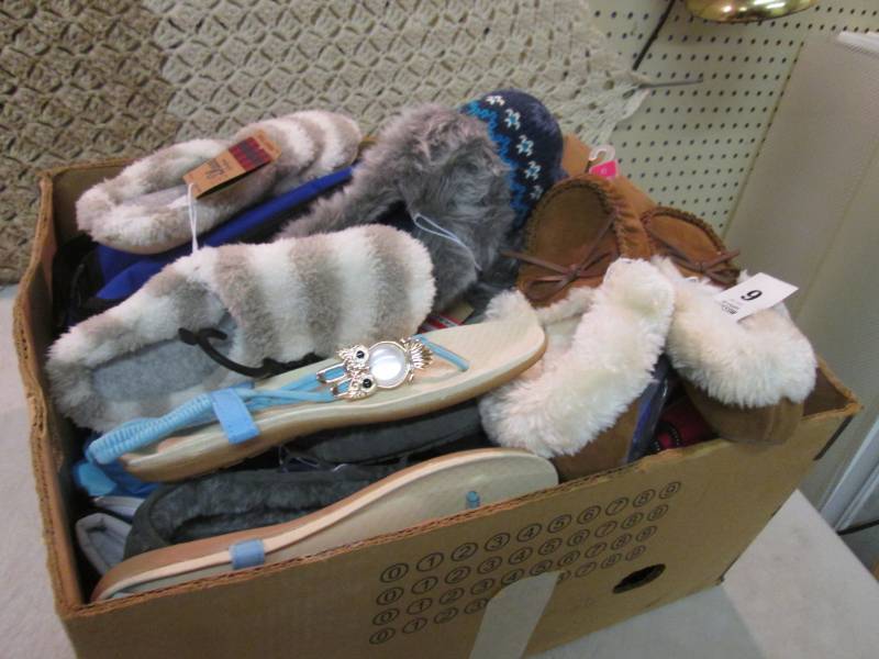 Box Full of Slippers and Polar Pak ...
