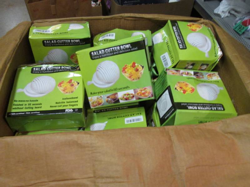 Large Box Full of Salad Cutter Bowl...