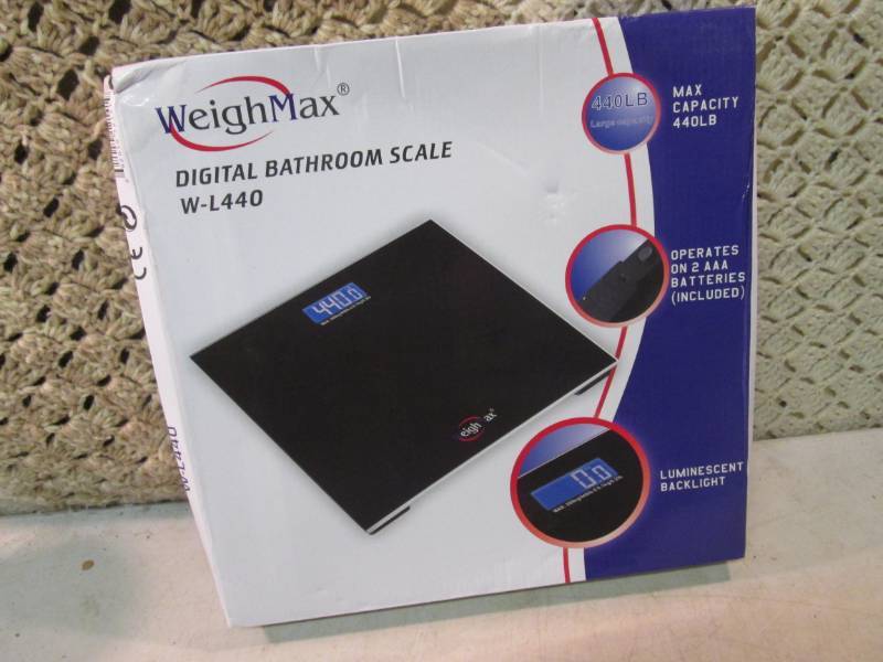WeighMax Digital Bathroom Scale  BS...