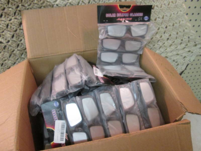 19 - 5-Packs of Solar Eclipse Glass...