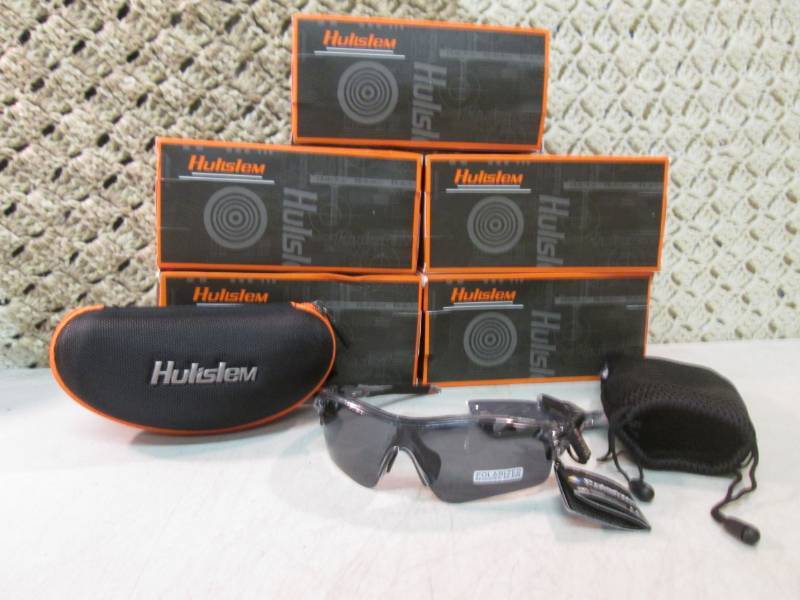 5 Pairs of Hulislem Polarized Sport...