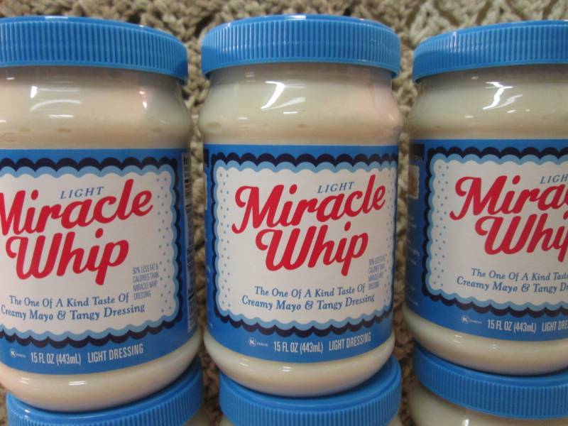 6 Jars of Light Miracle Whip Best b...