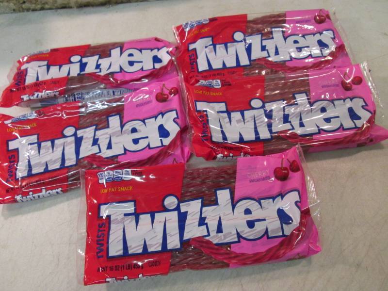 5 Packs of Cherry Twizzlers Best by...