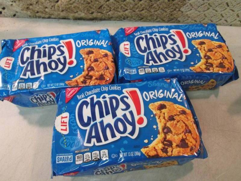 3 Packs of Chips Ahoy Original Cook...
