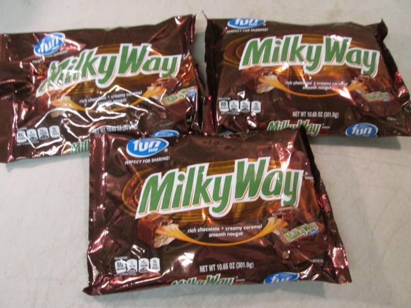 3 Bags of Fun Size Milky Way Candy ...