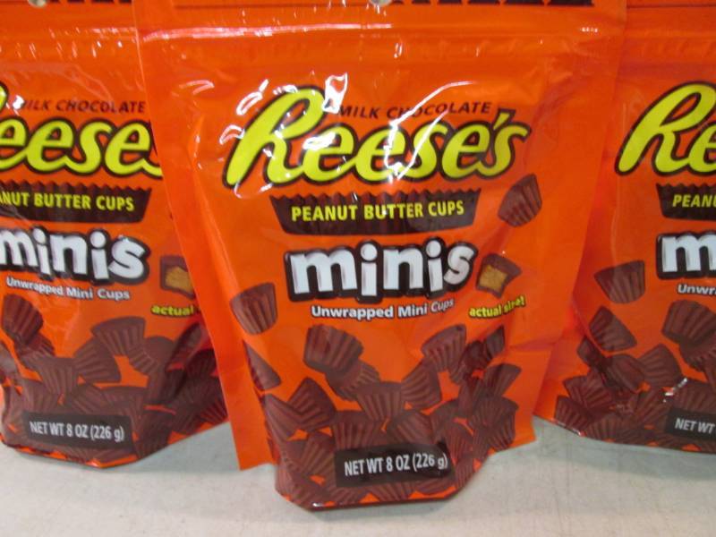 3 Bags of Reeses Minis Peanut Butte...