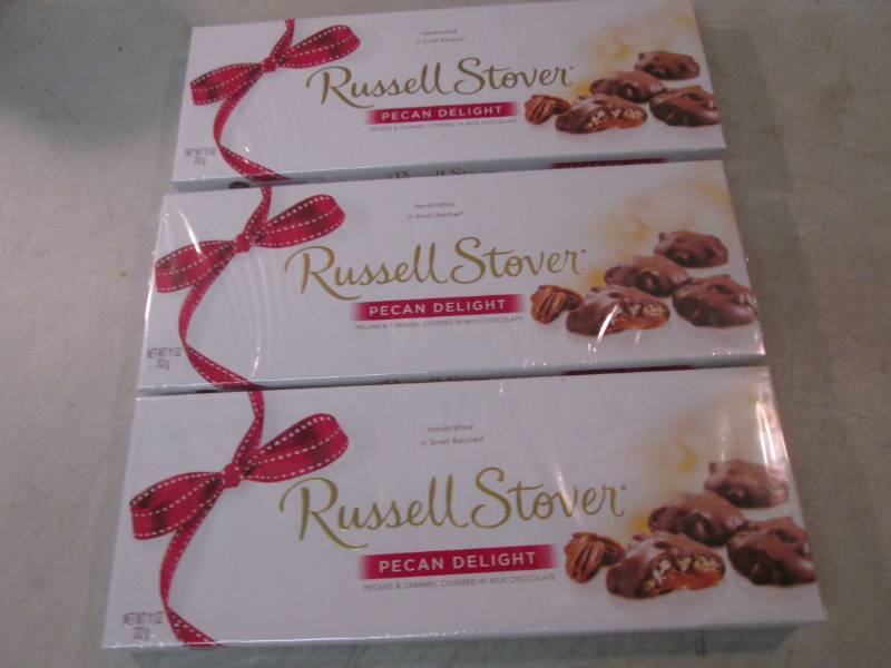 3 Boxes of Russell Stover Pecan Del...