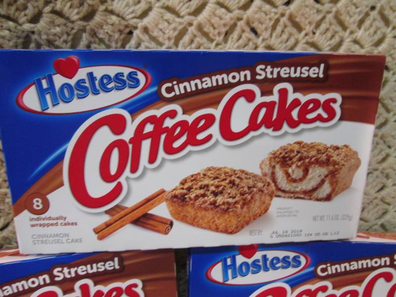 3 Boxes of Hostess Cinnamon Streuse...