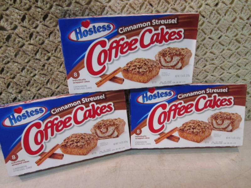 3 Boxes of Hostess Cinnamon Streuse...