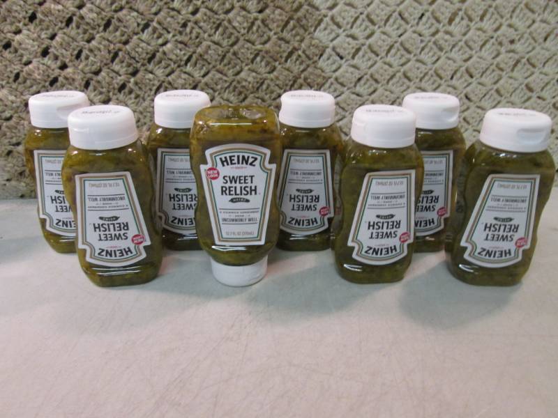 8 Bottles of Heinz Sweet Relish Bes...