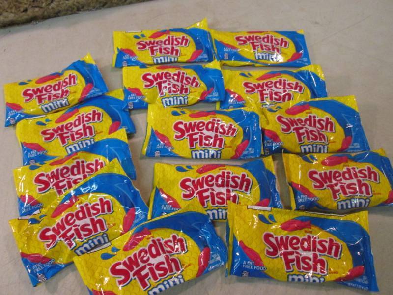 14 Packs of Swedish Fish Minis  C-1...