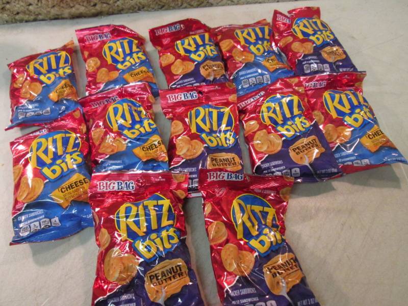 12 Assoreted Bags of Ritz Bits Chee...