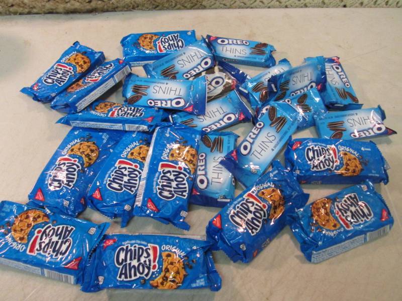 Assortment of Oreo and Chips Ahoy C...