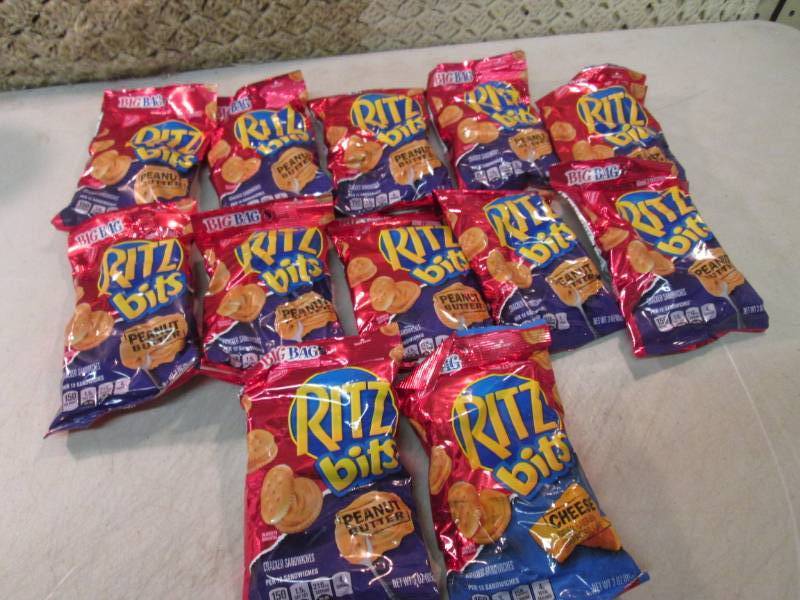 12 Bags of Ritz Bits Peanut Butter ...