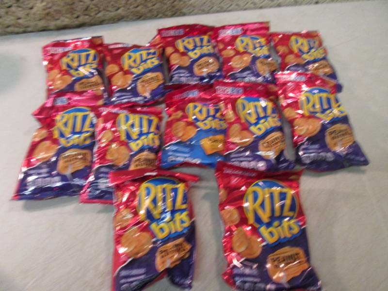 12 Bags of Ritz Bits Peanut Butter ...