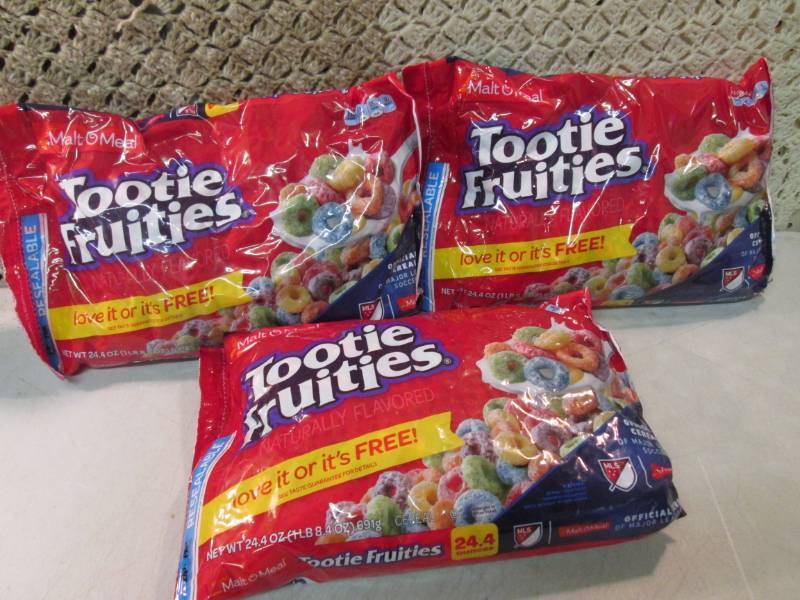 3 Large Bags of Malt O Meal Tootie ...