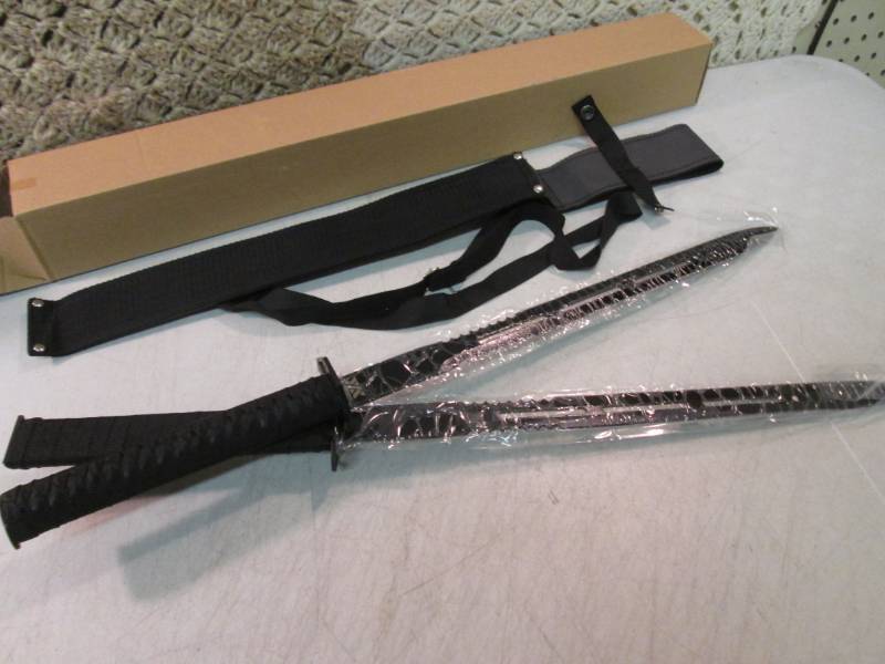 24 Double Magnetic Sword with Shea...