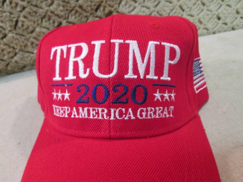Red Embroidered Trump 2020 Keep Ame...