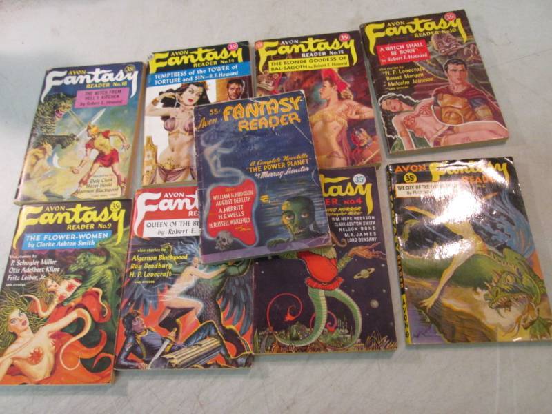 Lot of Vintage Avon Fantasy Reader ...