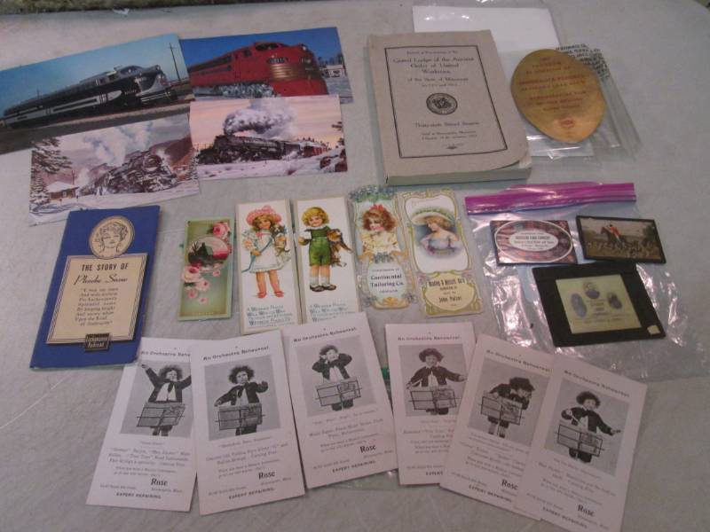 Lot of Assorted Vintage Book, Post ...