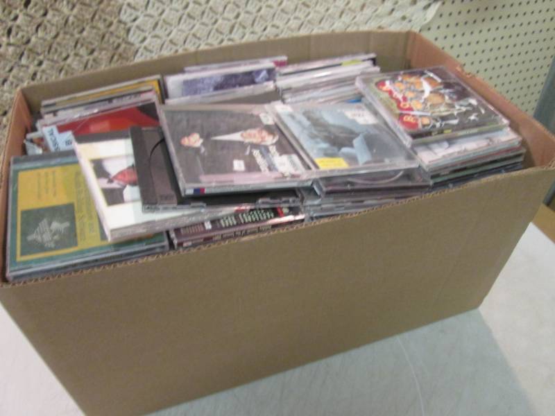 Box Full of CDs  C-3...