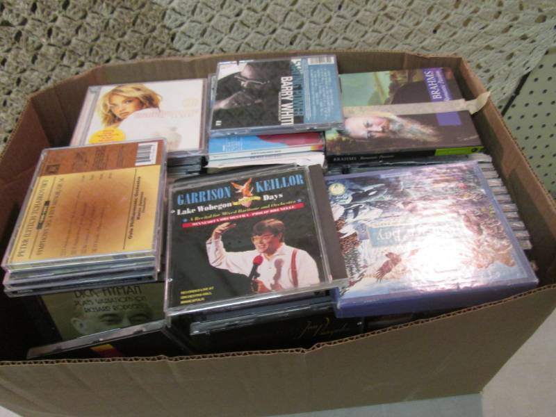 Box Full of CDs  C-3...